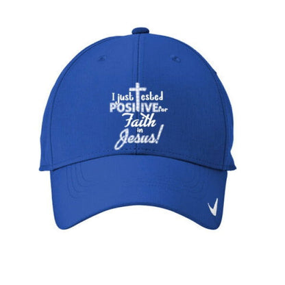 Tested positive for faith Adult Christian Hat - ClaimedbyGodDesigns