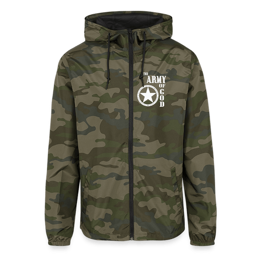 The Army Christian Unisex Lightweight Windbreaker Jacket - ClaimedbyGodDesigns