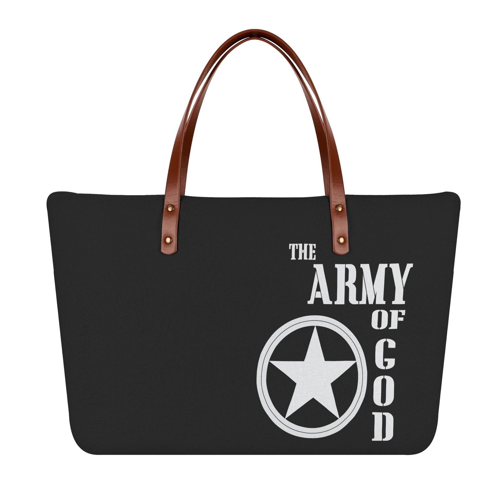 The Army Of God Christian Womens Comfort Tote Bag - ClaimedbyGodDesigns