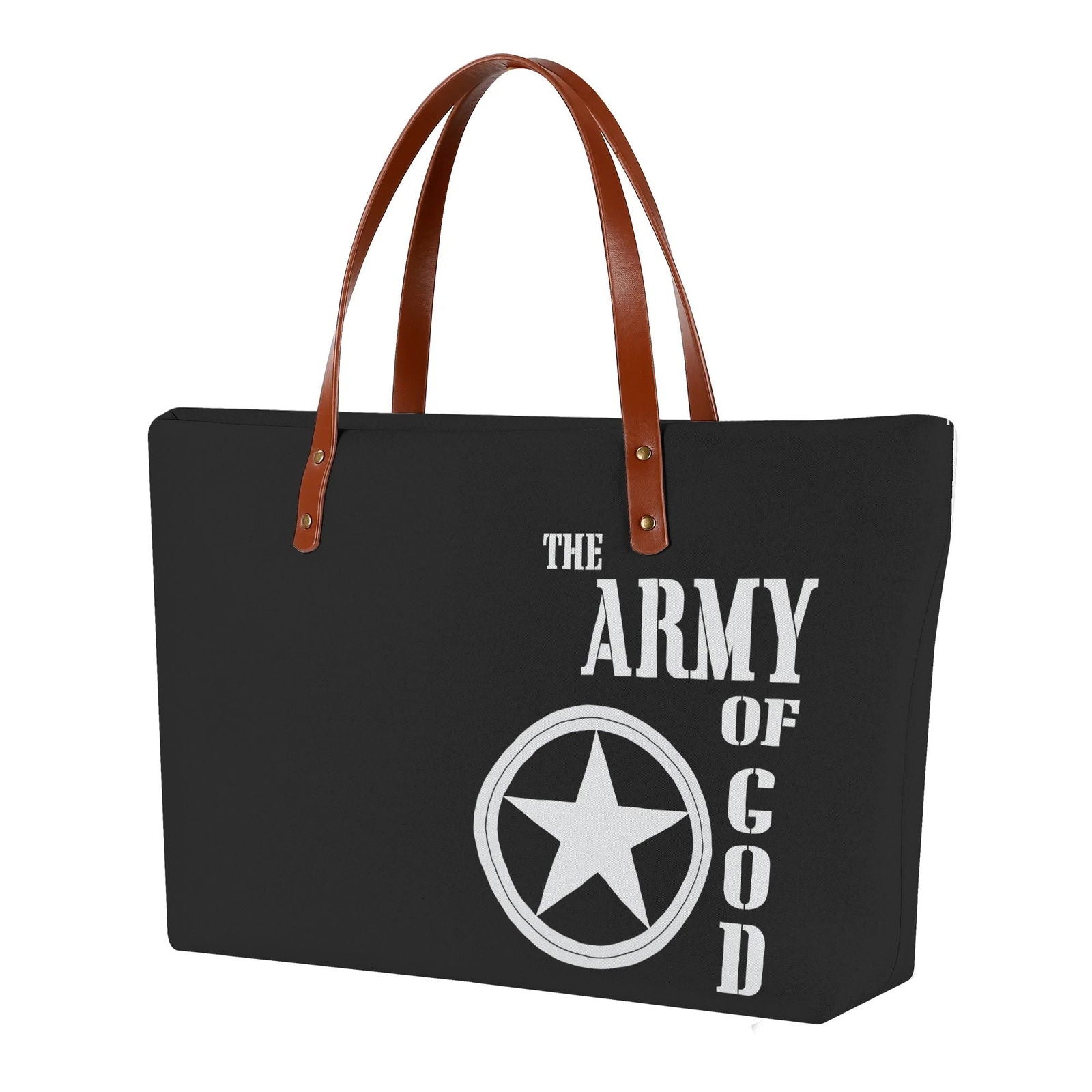 The Army Of God Christian Womens Comfort Tote Bag - ClaimedbyGodDesigns