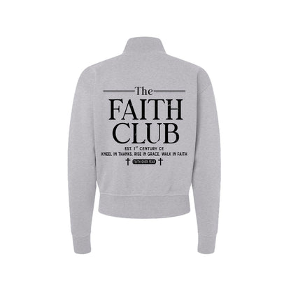 The Faith Club Premium Women's Christian Full-Zip Jacket - ClaimedbyGodDesigns