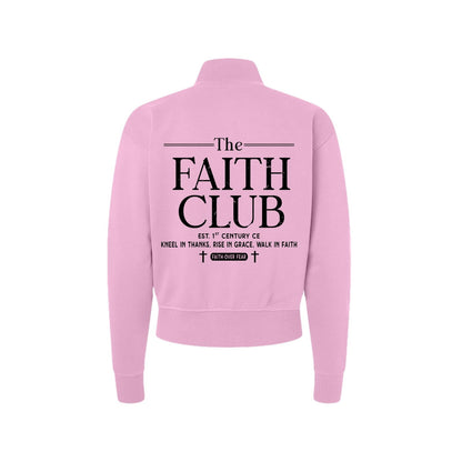 The Faith Club Premium Women's Christian Full-Zip Jacket - ClaimedbyGodDesigns