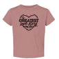 The Greatest Love Story Christian Baby T-shirt - ClaimedbyGodDesigns