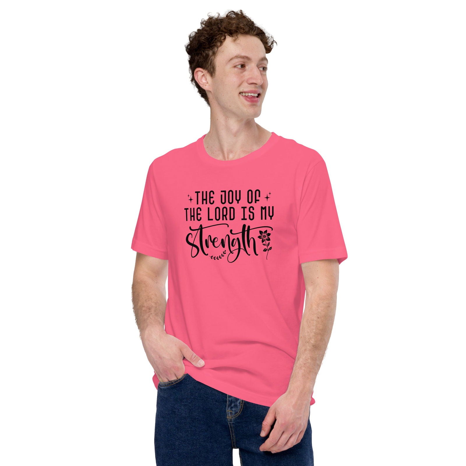 The Joy Of The Lord Unisex Christian T-shirt - ClaimedbyGodDesigns