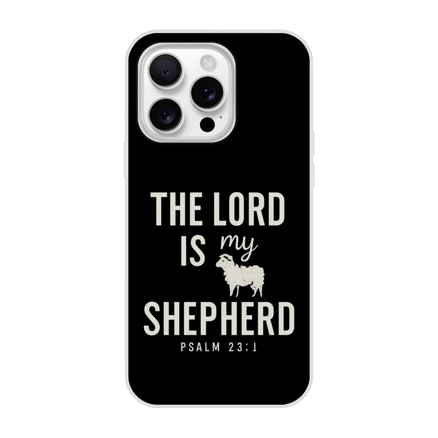The Lord Is My Shepherd Christian Flexi Phonecase For Iphones - ClaimedbyGodDesigns