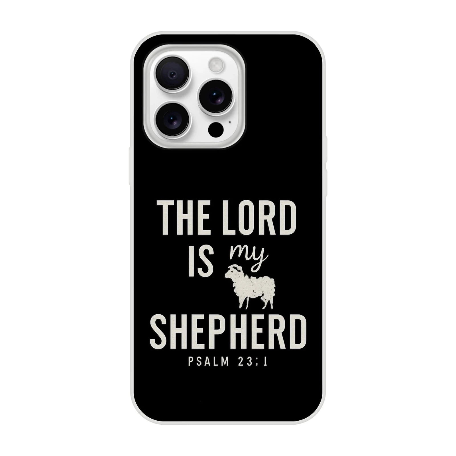 The Lord Is My Shepherd Christian Flexi Phonecase For Iphones - ClaimedbyGodDesigns