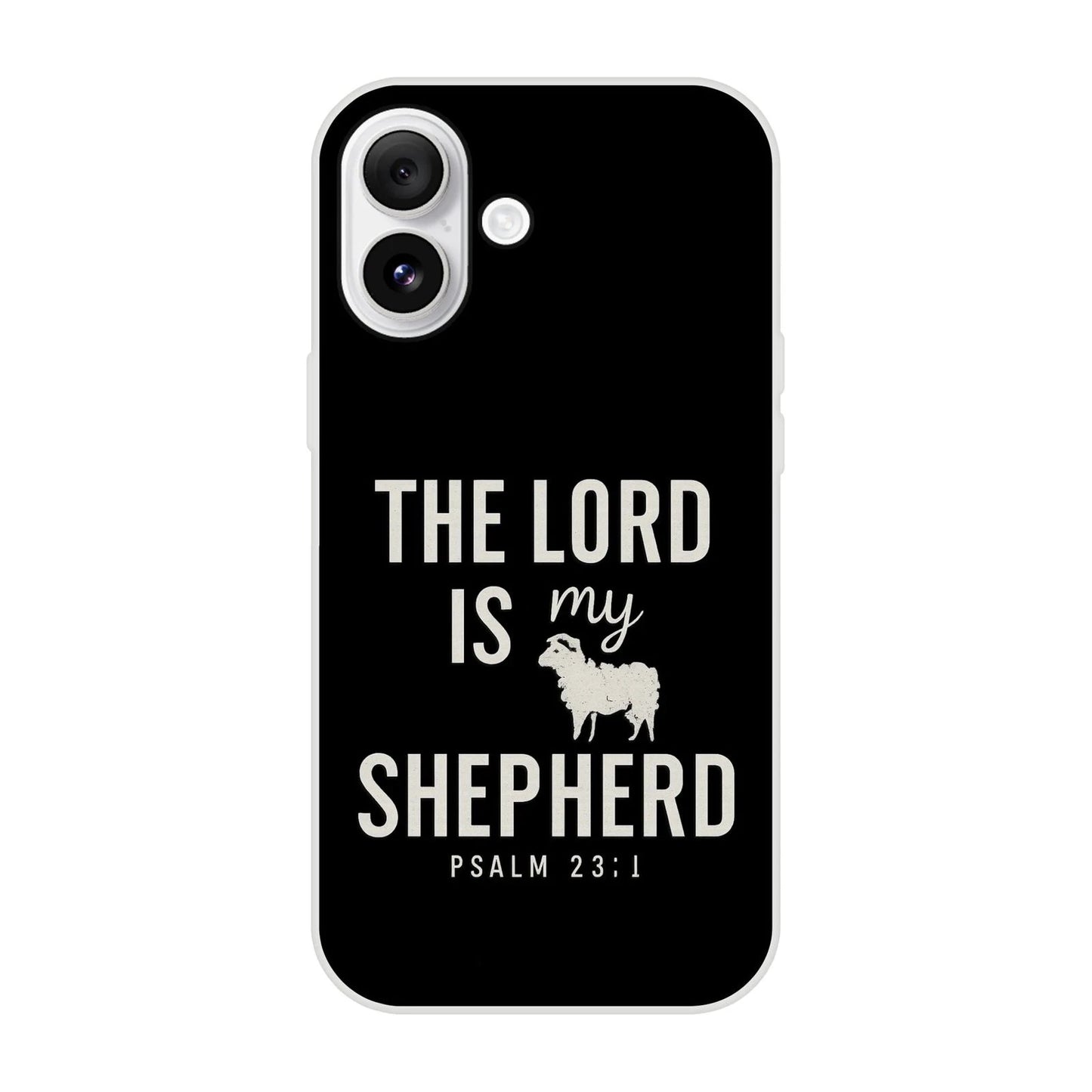 The Lord Is My Shepherd Christian Flexi Phonecase For Iphones - ClaimedbyGodDesigns