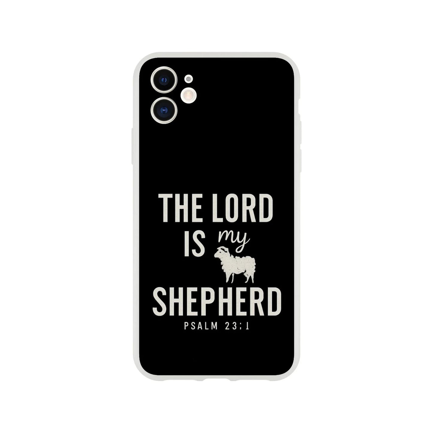 The Lord Is My Shepherd Christian Flexi Phonecase For Iphones - ClaimedbyGodDesigns
