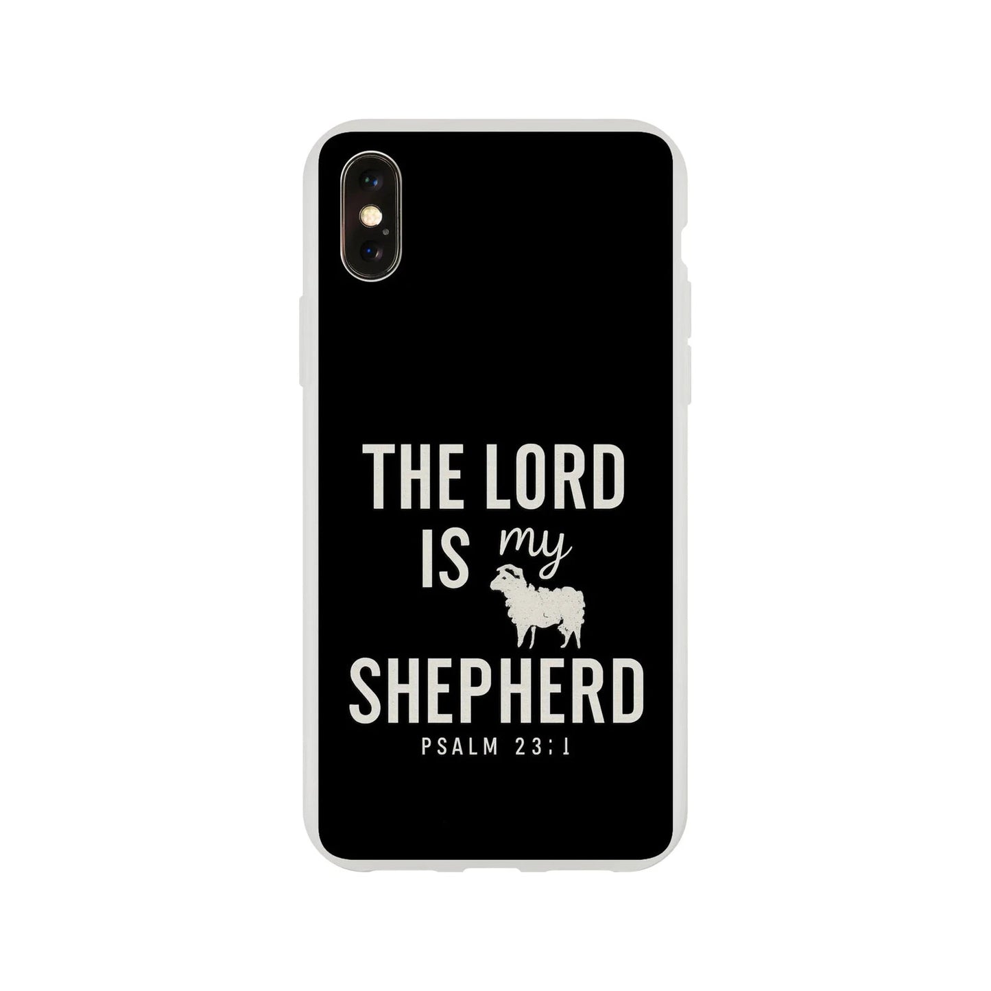 The Lord Is My Shepherd Christian Flexi Phonecase For Iphones - ClaimedbyGodDesigns