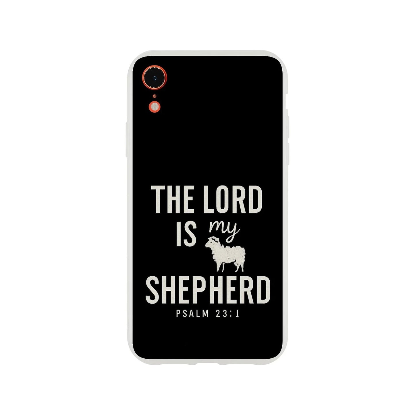 The Lord Is My Shepherd Christian Flexi Phonecase For Iphones - ClaimedbyGodDesigns