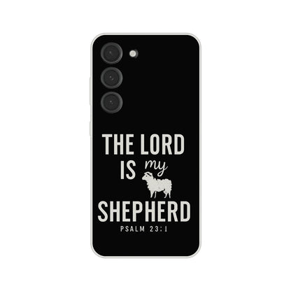 The Lord Is My Shepherd Christian Flexi Phonecase For Samsung - ClaimedbyGodDesigns