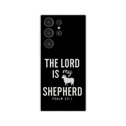 The Lord Is My Shepherd Christian Flexi Phonecase For Samsung - ClaimedbyGodDesigns