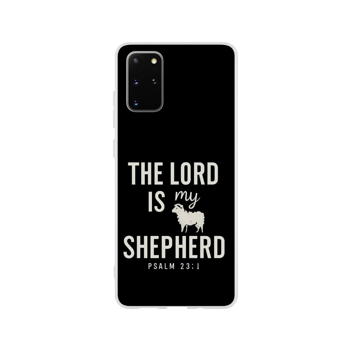 The Lord Is My Shepherd Christian Flexi Phonecase For Samsung - ClaimedbyGodDesigns