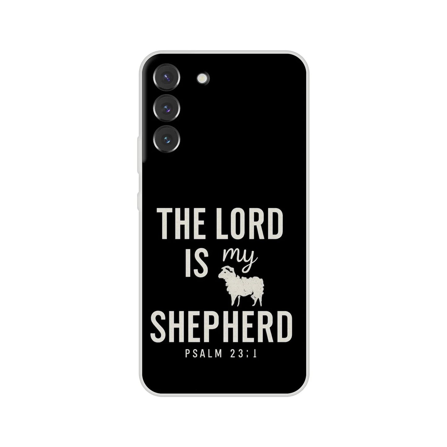 The Lord Is My Shepherd Christian Flexi Phonecase For Samsung - ClaimedbyGodDesigns