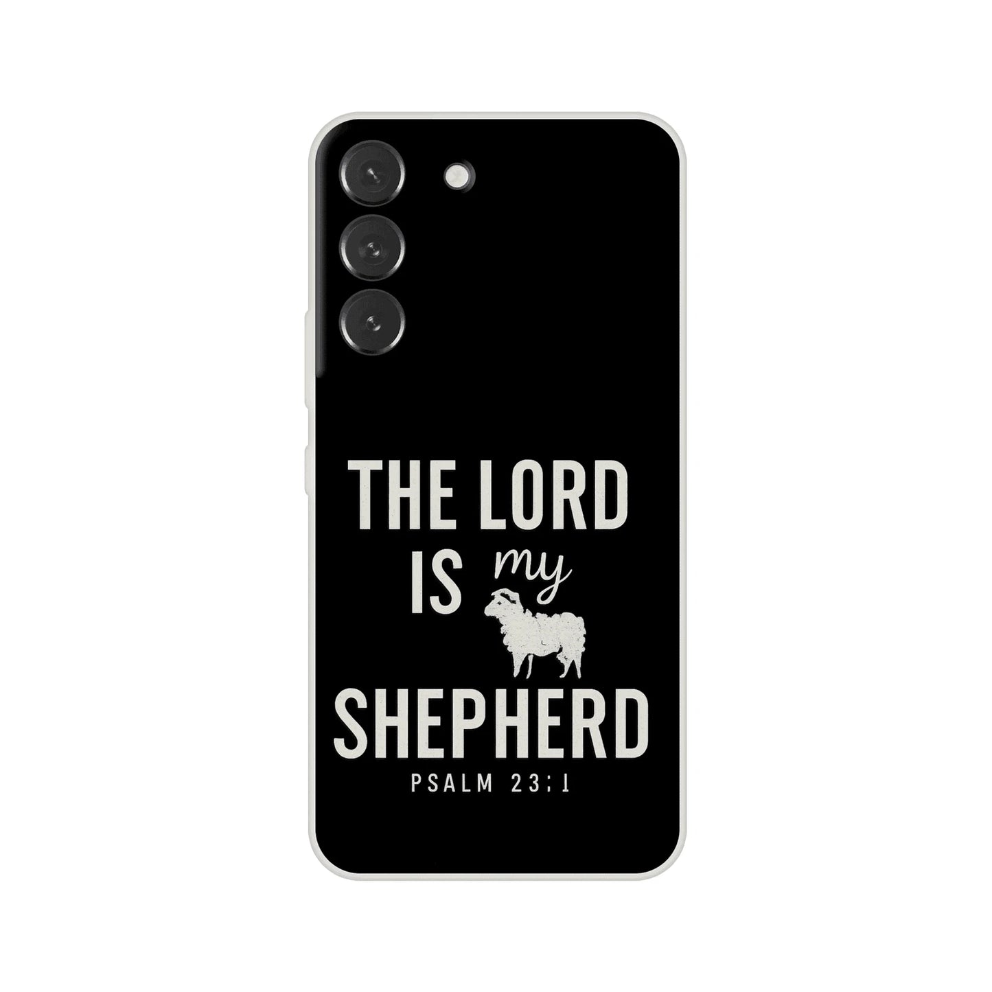 The Lord Is My Shepherd Christian Flexi Phonecase For Samsung - ClaimedbyGodDesigns