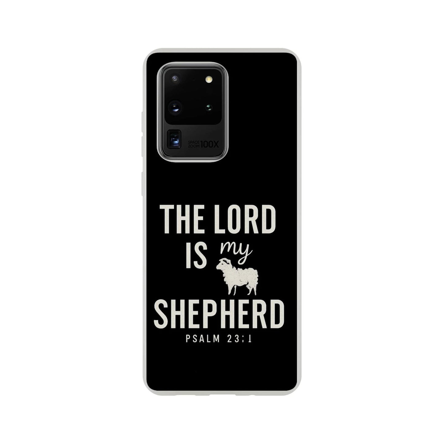 The Lord Is My Shepherd Christian Flexi Phonecase For Samsung - ClaimedbyGodDesigns