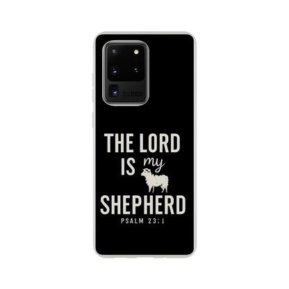 The Lord Is My Shepherd Christian Flexi Phonecase For Samsung - ClaimedbyGodDesigns