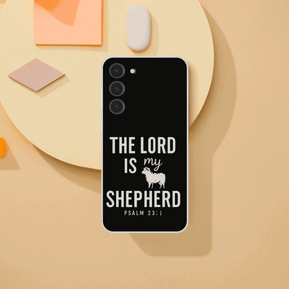 The Lord Is My Shepherd Christian Flexi Phonecase For Samsung - ClaimedbyGodDesigns