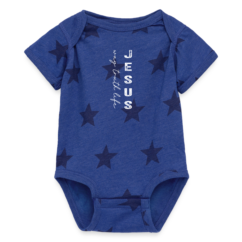 The Way The Truth The Life  Christian Baby Onesie - ClaimedbyGodDesigns