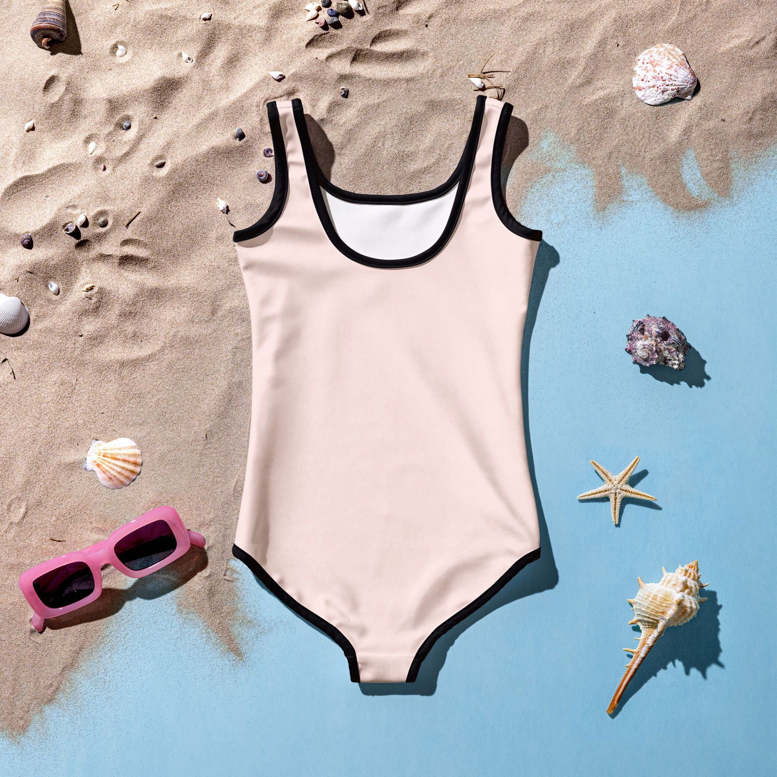 This Girl Loves Him Christian Kids Swimsuit - ClaimedbyGodDesigns