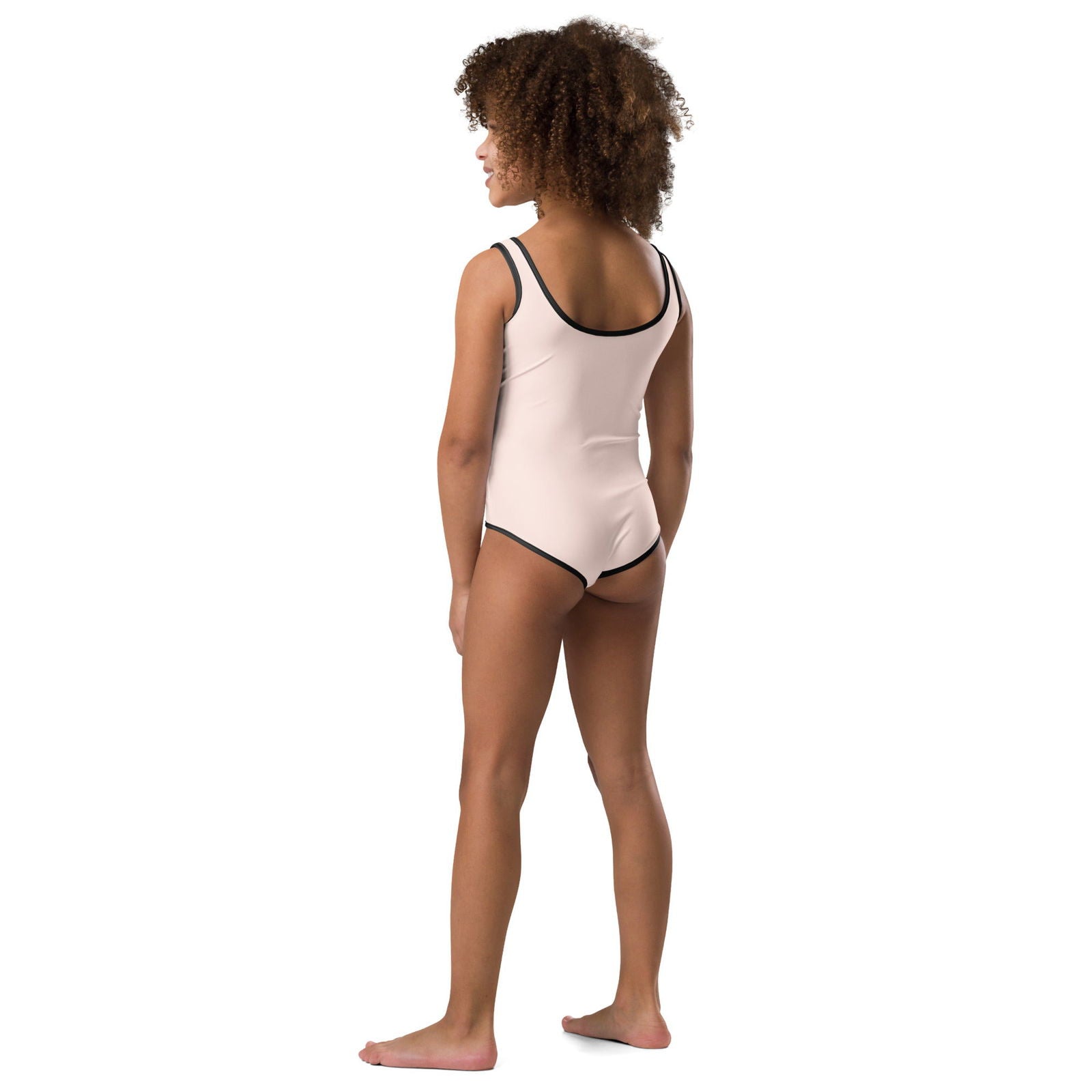 This Girl Loves Him Christian Kids Swimsuit - ClaimedbyGodDesigns