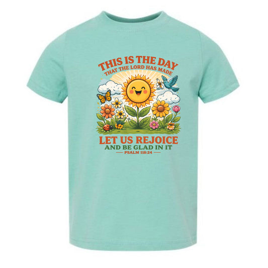 This Is The Day The Lord Has Made Toddler Christian T-shirt - ClaimedbyGodDesigns