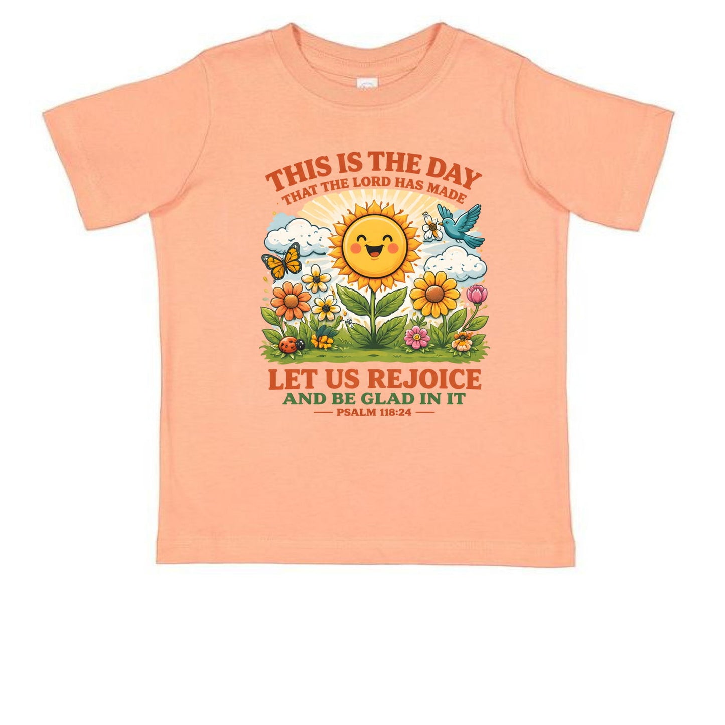 This Is The Day The Lord Has Made Toddler Christian T-shirt - ClaimedbyGodDesigns