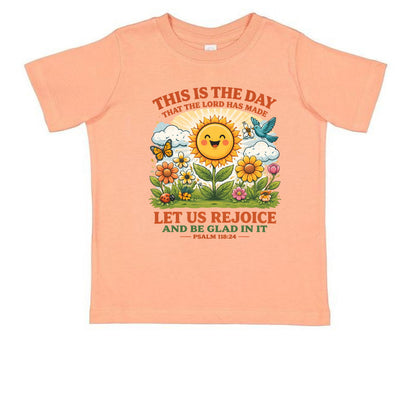 This Is The Day The Lord Has Made Toddler Christian T-shirt - ClaimedbyGodDesigns