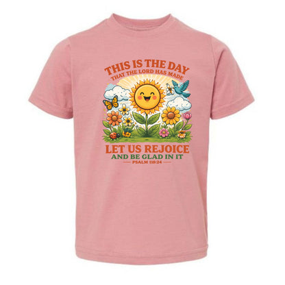 This Is The Day The Lord Has Made Toddler Christian T-shirt - ClaimedbyGodDesigns