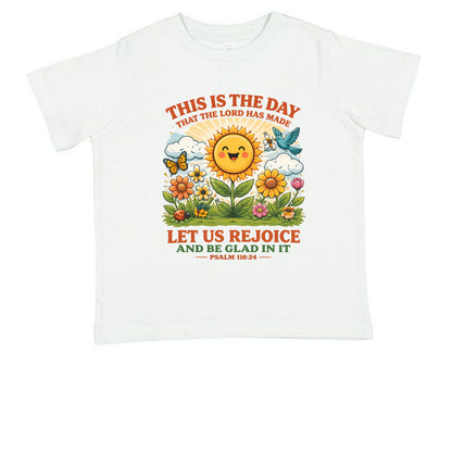 This Is The Day The Lord Has Made Toddler Christian T-shirt - ClaimedbyGodDesigns