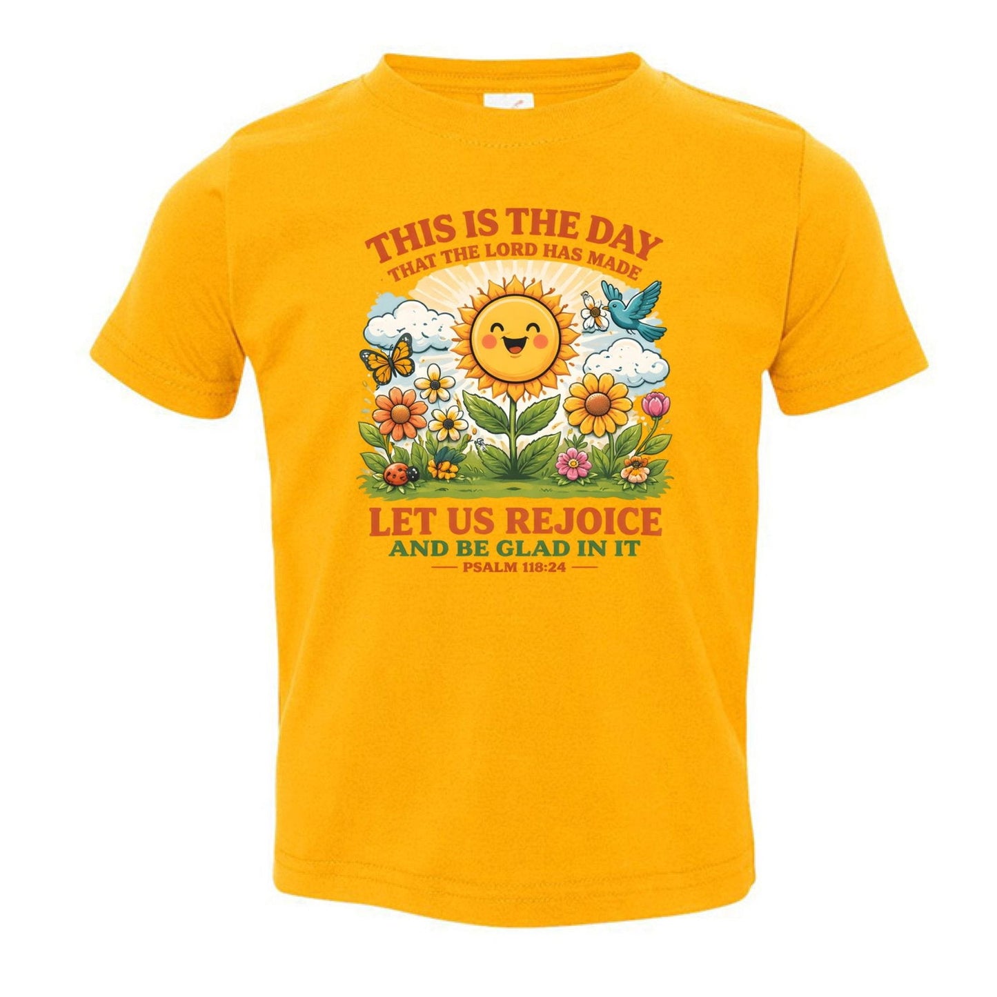This Is The Day The Lord Has Made Toddler Christian T-shirt - ClaimedbyGodDesigns