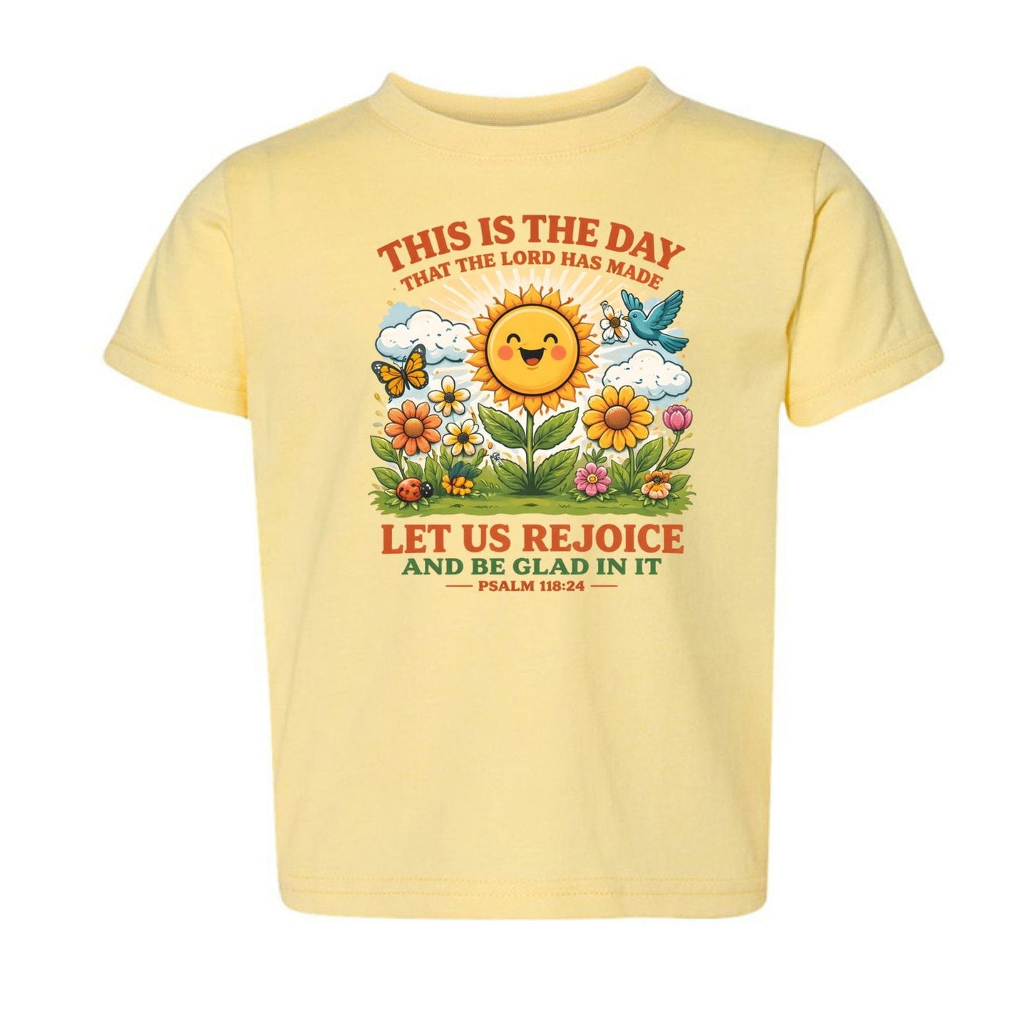 This Is The Day The Lord Has Made Toddler Christian T-shirt - ClaimedbyGodDesigns