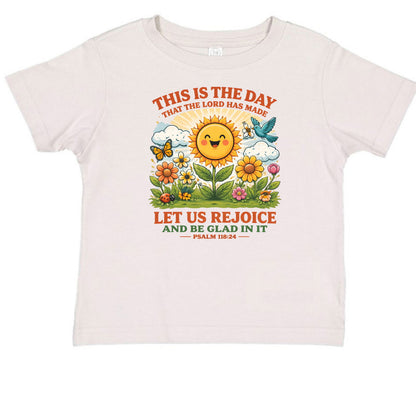 This Is The Day The Lord Has Made Toddler Christian T-shirt - ClaimedbyGodDesigns