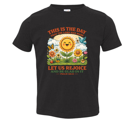 This Is The Day The Lord Has Made Toddler Christian T-shirt - ClaimedbyGodDesigns