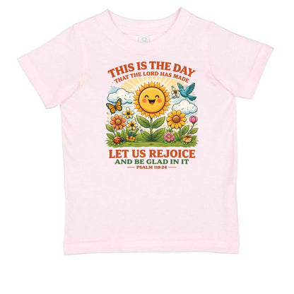 This Is The Day The Lord Has Made Toddler Christian T-shirt - ClaimedbyGodDesigns