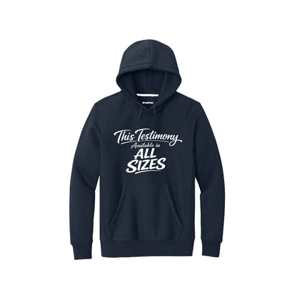 This Testimony Available In All Sizes Unisex Christian Premium Pullover Hooded Sweatshirt - ClaimedbyGodDesigns