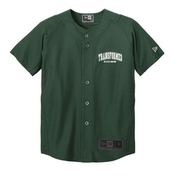 Transformed Youth Christian Full-button Jersey - ClaimedbyGodDesigns
