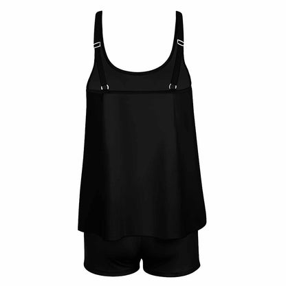 Trust Him And Chill Christian Tankini Two-Piece Swimsuit for Women - ClaimedbyGodDesigns