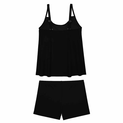 Trust Him And Chill Christian Tankini Two-Piece Swimsuit for Women - ClaimedbyGodDesigns