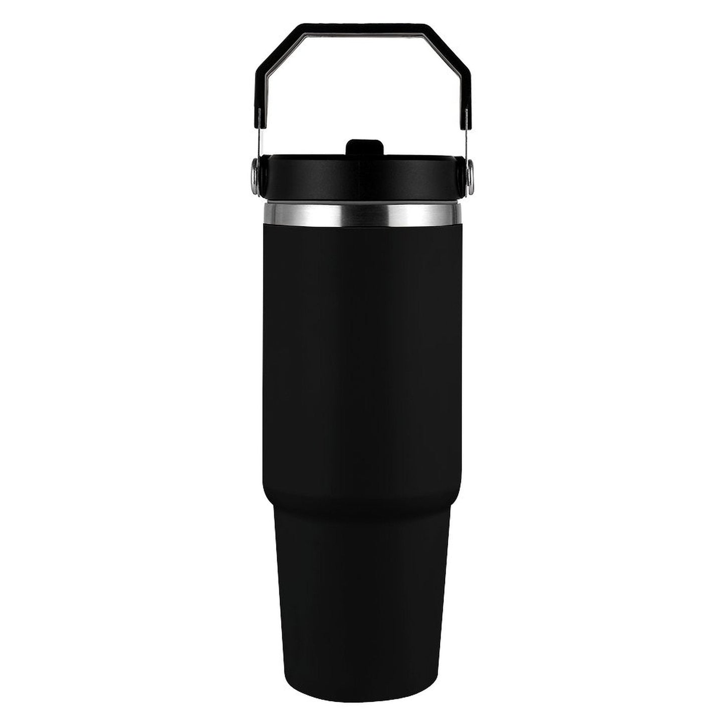 Trust Him And Chill  Christian 30oz Car Tumbler with Handle - ClaimedbyGodDesigns