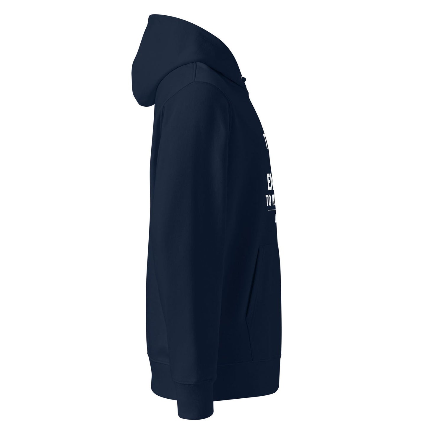 Trust Him Enough Christian Unisex essential organic hooded sweatshirt - ClaimedbyGodDesigns