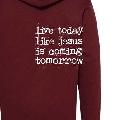 Unashamed of the Gospel Youth Christian Pullover Hooded Sweatshirt - ClaimedbyGodDesigns