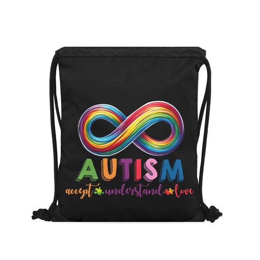 Understand Autism Drawstring Bag(Single-Sided Print) - ClaimedbyGodDesigns