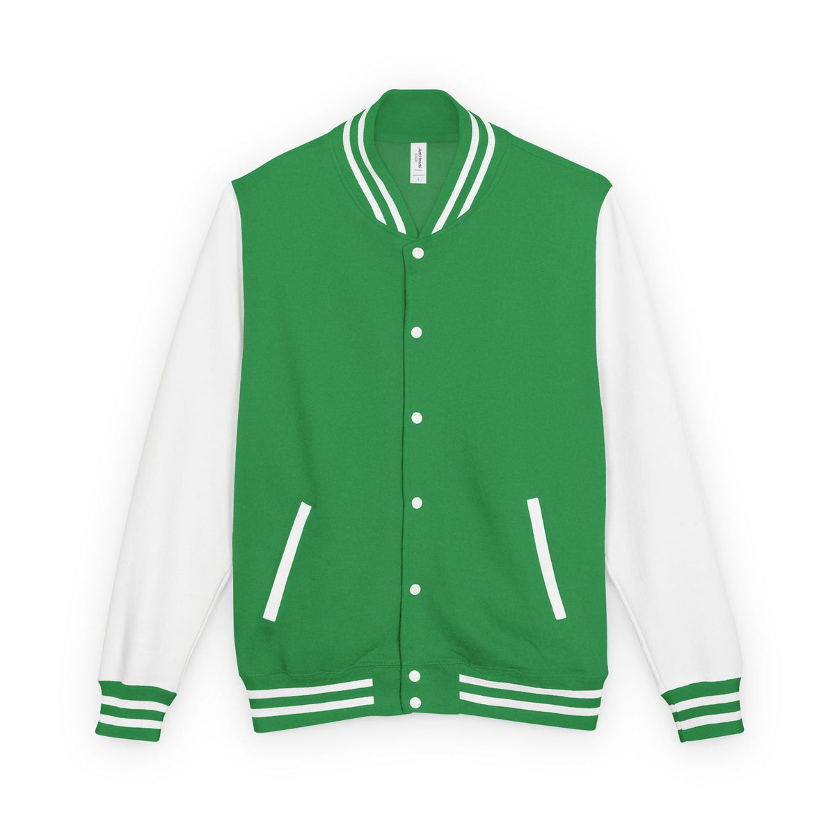 Unisex Vintage Rocker Letterman Jacket - Rolling Stones Design - ClaimedbyGodDesigns