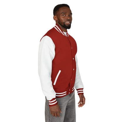 Unisex Vintage Rocker Letterman Jacket - Rolling Stones Design - ClaimedbyGodDesigns