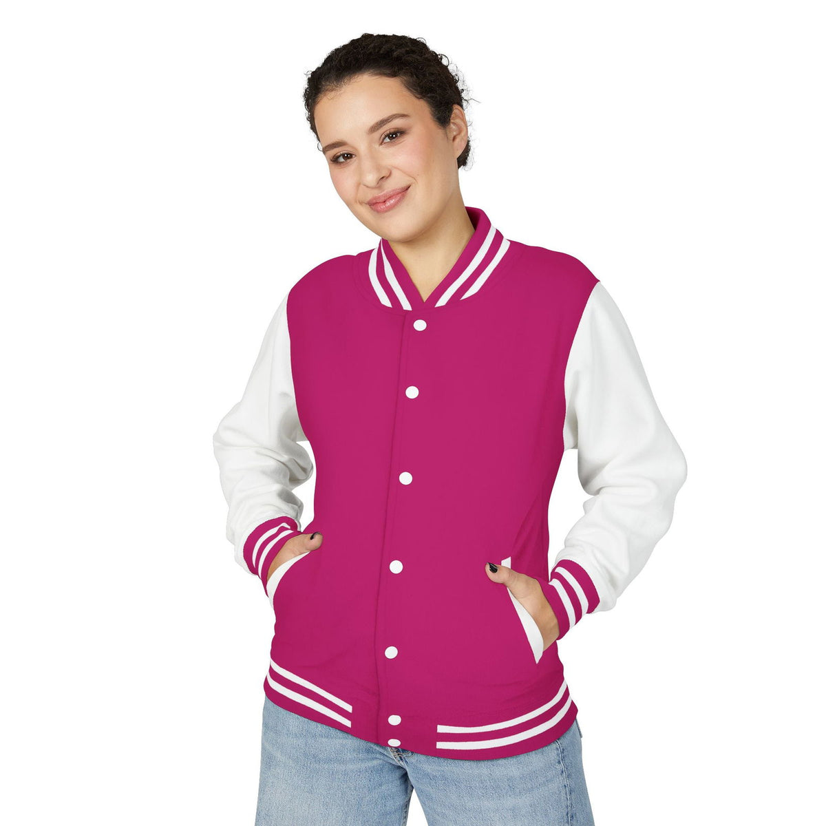 Unisex Vintage Rocker Letterman Jacket - Rolling Stones Design - ClaimedbyGodDesigns