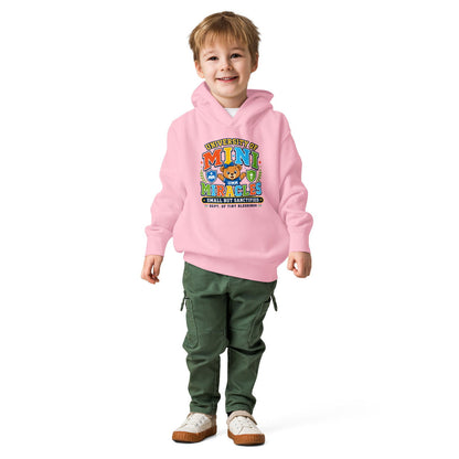 University Of Mini Miracles Christian University Toddler Pullover Hooded Sweatshirt - ClaimedbyGodDesigns