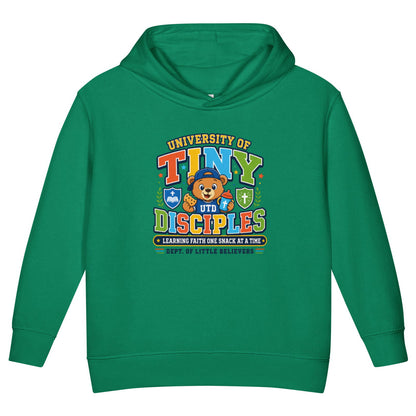 University Of Tiny Disciples Christian University Toddler Pullover Hooded Sweatshirt - ClaimedbyGodDesigns