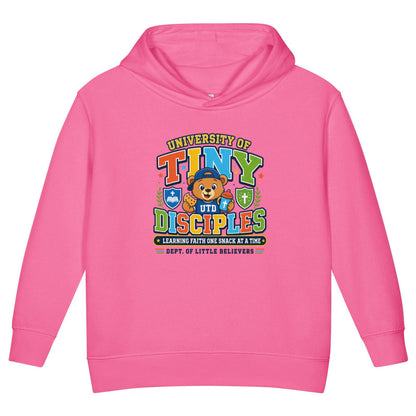 University Of Tiny Disciples Christian University Toddler Pullover Hooded Sweatshirt - ClaimedbyGodDesigns