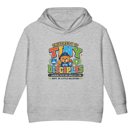 University Of Tiny Disciples Christian University Toddler Pullover Hooded Sweatshirt - ClaimedbyGodDesigns